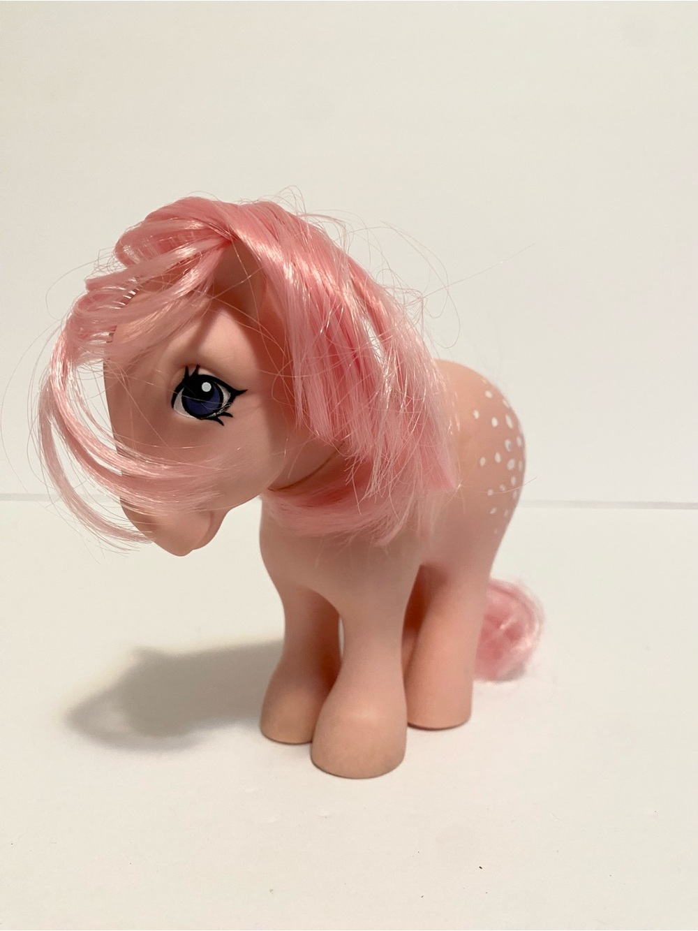 Vintage My Little Pony 1983 G1 Cotton Candy Pony Pink 1980s Horse MLP